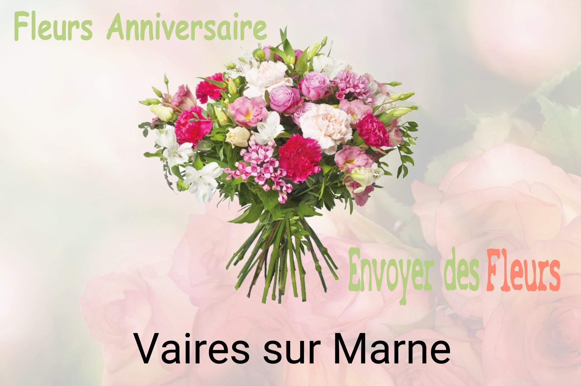 Bouquet de fleurs d’anniversaire livré à Vaires-sur-Marne