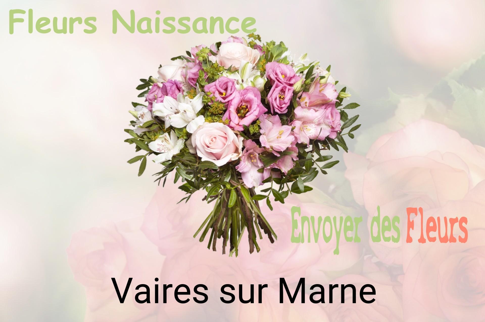Bouquet de fleurs de naissance livré à Vaires-sur-Marne